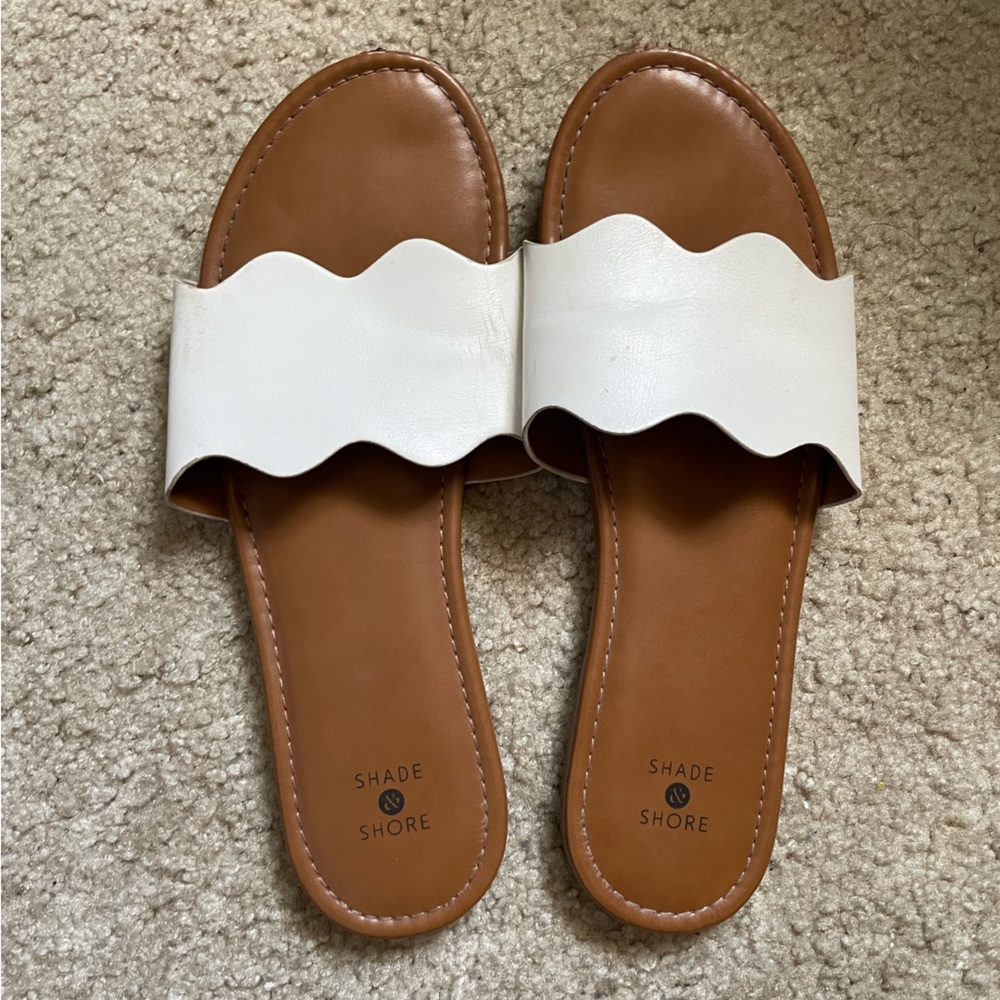 White Sandals